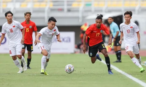 BXH các đội nhì bảng Vòng loại U20 châu Á 2023: U20 Thái Lan rơi khỏi top 6