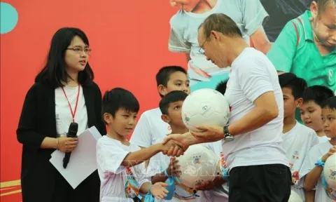 HLV Park Hang Seo trở thành 'nguồn cảm hứng' cho công tác đào tạo bóng đá trẻ Việt Nam