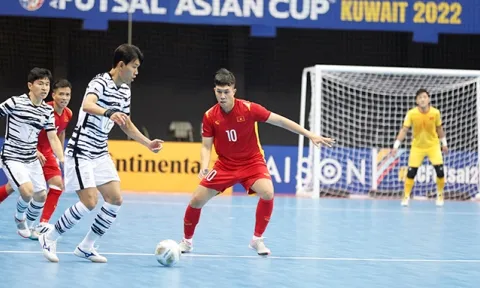 Trực tiếp futsal Hàn Quốc vs Saudi Arabia, 15h hôm nay 2/10