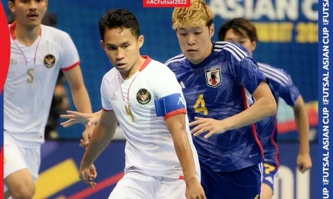 Indonesia không được công nhận bàn thắng, Nhật Bản vào bán kết futsal châu Á