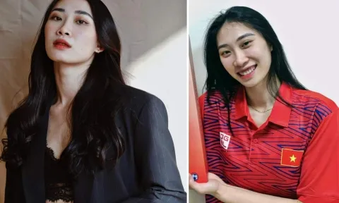 Hot girl bóng chuyền Nguyệt Anh khoe 'cơ bụng săn chắc' vạn người mê