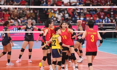 Kết quả AVC Cup 2022 ngày 21/8: Việt Nam thắng trận, Thái Lan thảm bại