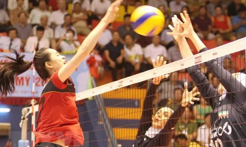 Ngược dòng AVC Cup 2016: Việt Nam bại trận trước bóng chuyền nữ Iran