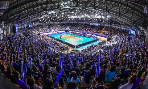 Choáng ngợp trước NTĐ diễn ra giải bóng chuyền nữ ASEAN Grand Prix 2022