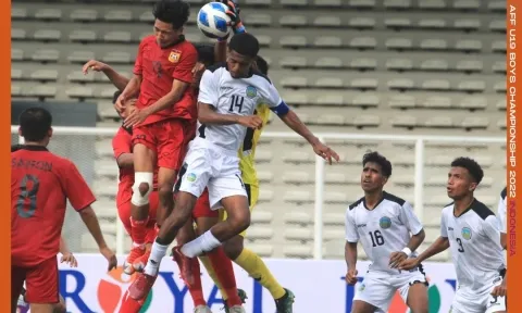 U19 Lào đánh bại Đông Timor ở giải U19 Đông Nam Á