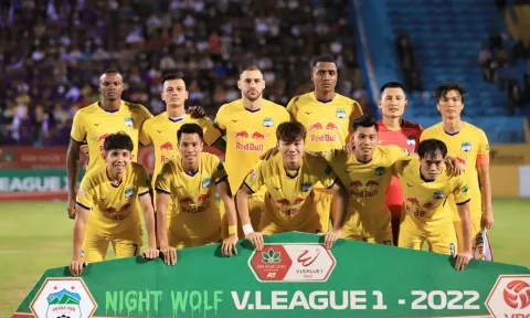 HAGL tạo nên kỷ lục ở V-League 2022