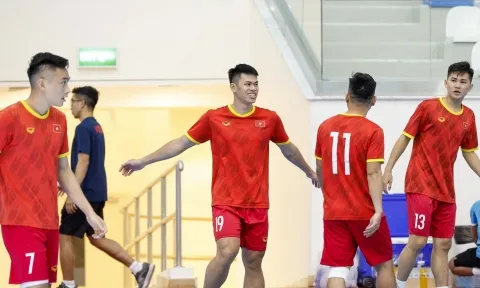 Việt Nam nhận tin vui trước ngày đấu Hàn Quốc ở giải futsal châu Á