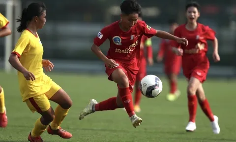 Vòng 1 giải bóng đá Nữ VĐ U16 QG 2022: Phong Phú Hà Nam đại thắng