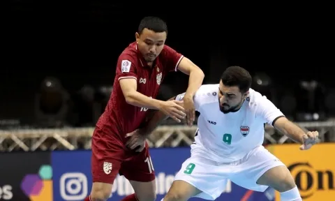 VIDEO: Thái Lan 'trở về từ cõi chết' trước đối thủ kém 22 bậc ở giải futsal châu Á