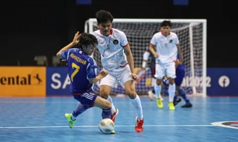 VIDEO: Indonesia suýt tạo 'địa chấn' trước Nhật Bản ở futsal châu Á