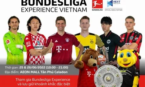 Tận hưởng không khí Bundesliga tại sự kiện Bundesliga Experience Viet Nam