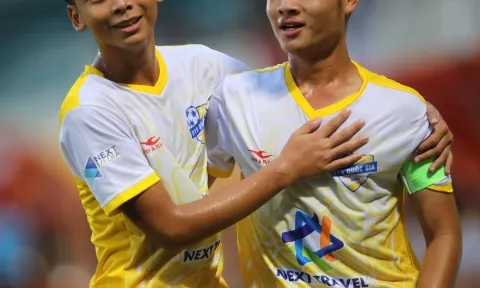 U15 Sông Lam Nghệ An xếp nhất bảng B Vòng chung kết U15 Quốc gia - Next Travel 2022