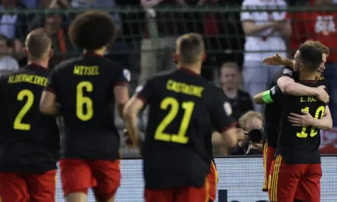 'Chơi Tennis' với Ba Lan, Bỉ thắng trận đầu tiên ở UEFA Nations League mùa này