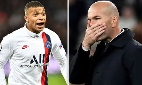 PSG đổ bể thương vụ Zidane vào phút chót: Nguồn cơn là tại Mbappe