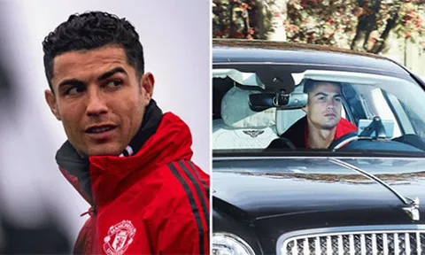 NÓNG: Ronaldo lộ diện sau vụ đòi rời MU, lái xe thẳng tới bến đỗ mới?