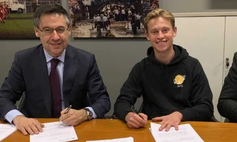 CHÍNH THỨC: Frenkie de Jong chốt xong tương lai 'không thể tin nổi'