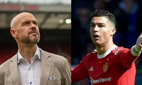 Thua đậm Man City, Ten Hag vẫn tìm ra 'niềm hy vọng to lớn' thay thế Ronaldo