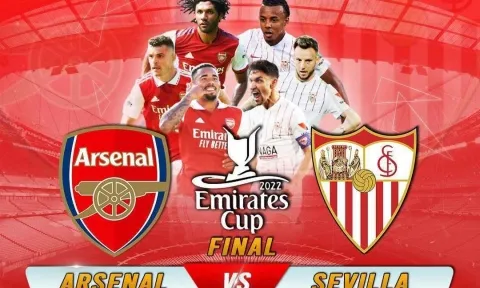 Trực tiếp Arsenal vs Sevilla, 18h30 ngày 30/7 (Link HD)