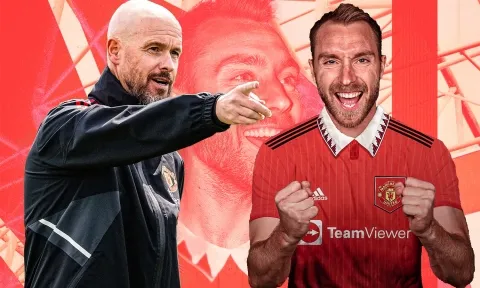 Eriksen là minh chứng cho tài nhìn người siêu hạng của Ten Hag