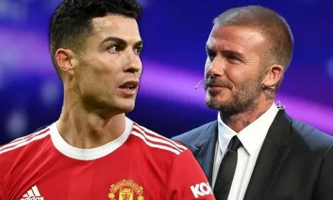 Cực sốc Ronaldo bị fan chửi tâm thần, Beckham lên tiếng giải cứu khỏi MU