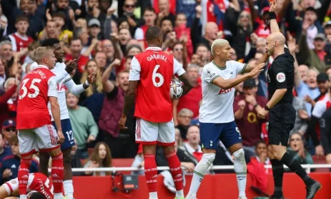 VIDEO bàn thắng Arsenal vs Tottenham: Bước ngoặt thẻ đỏ, 3 điểm đầy xứng đáng