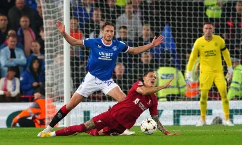 Liverpool vs Rangers: Thảm họa Nunez, siêu phẩm định đoạt trận đấu
