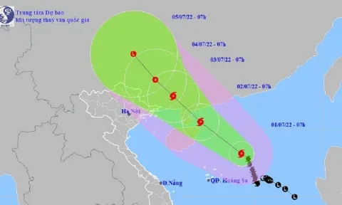 Cập nhật tin bão số 1: Báo động khu vực ven biển từ Quảng Ninh đến Ninh Bình