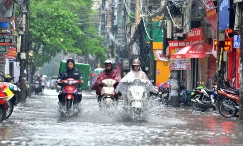 Cảnh báo mưa lớn khu vực Bắc Bộ, Tây Nguyên và Nam Bộ