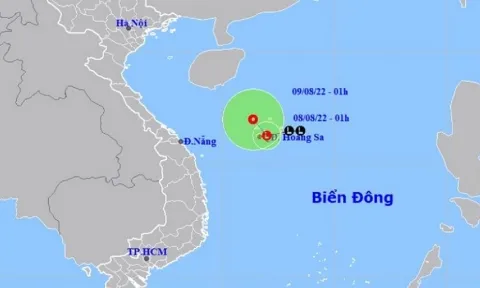 Tin về vùng áp thấp trên biển Đông, khả năng mạnh lên thành áp thấp nhiệt đới
