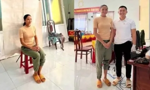 Hoa hậu H'Hen Niê gây tranh cãi khi đeo dép lê, mặc quần xộc xệch đi chụp CCCD