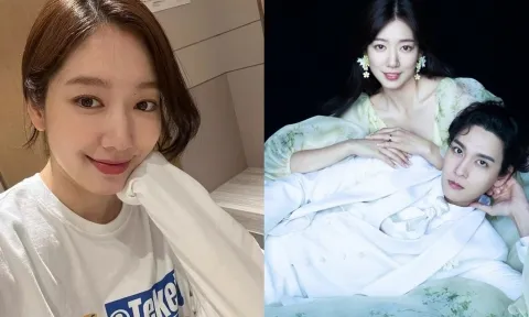 Mẹ bỉm sữa Park Shin Hye lần hiếm hoi lộ diện, nhan sắc 'fullface' hậu sinh nở gây ngỡ ngàng