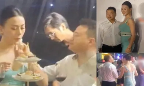 Mặc ồn ào, shark Bình vẫn ga lăng tháp tùng Phương Oanh đi sự kiện