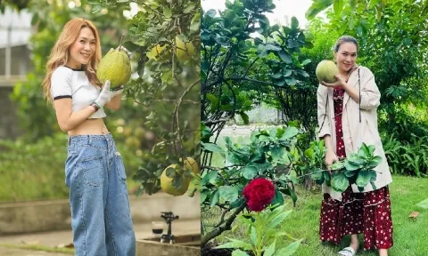 Rút kinh nghiệm, Mỹ Tâm khoe eo con kiến trong loạt ảnh làm vườn mới