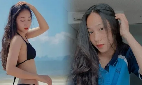 Nhan sắc xinh đẹp, quyến rũ của đội trưởng Bảo Trâm U19 Việt Nam 