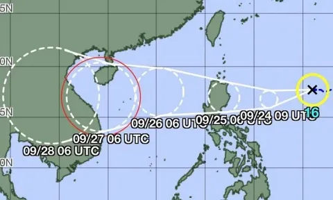 Biển Đông sắp xuất hiện áp thấp nhiệt đới, sẽ mạnh lên thành bão 