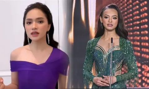 Hoa hậu Hương Giang thị phạm giải đề giúp 'miss tuyển dụng' Mai Ngô, fan tấm tắc khen