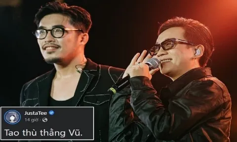 JustaTee hờn dỗi công khai sau khi bị Vũ làm tổn thương sâu sắc