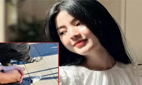 Bạn gái Quang Hải đăng ảnh tay trong tay với người giấu mặt ở trời Tây