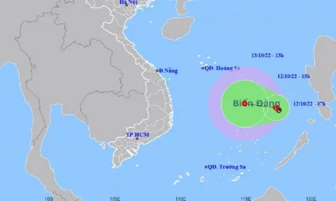 Biển Đông xuất hiện áp thấp, cảnh báo mưa lớn cho các tỉnh từ Trung đến Nam Bộ
