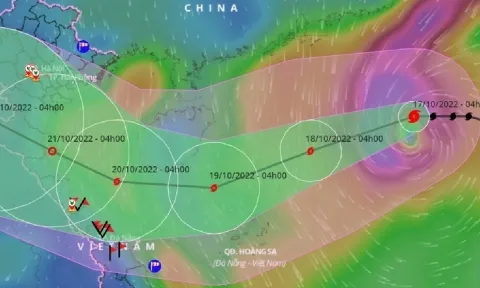 Bão Nesat tiến vào biển Đông thành bão số 6, mạnh lên cấp 12 