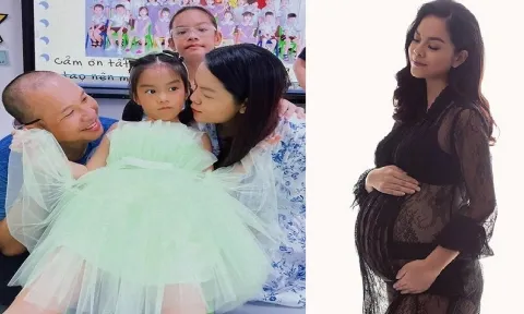 Vừa sinh con cho bạn trai mới, Phạm Quỳnh Anh bất ngờ hội ngộ chồng cũ Quang Huy