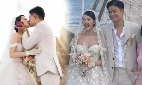 Kết thúc hôn lễ xa hoa, Minh Hằng lập tức bênh vực chồng đại gia khi bí mật giấu kín bị bại lộ