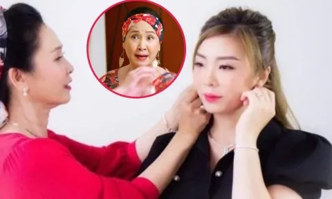 Mẹ chồng 'tai quái' nhất màn ảnh Việt lộ mối quan hệ với con dâu ngoài đời thực, có như trên phim?