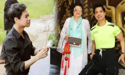 Ngọc Sơn lòng đau như cắt, không cầm nổi nước mắt sau 1 năm mất mát quá lớn