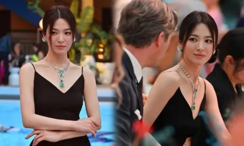 Vừa vướng nghi vấn tái hợp Song Joong Ki, Song Hye Kyo đã gây sốt toàn cầu bởi màn 'tỏa sáng' trên đất Pháp