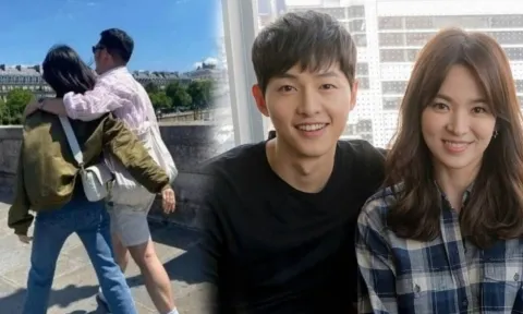 Song Hye Kyo công khai ôm ấp trai lạ ở trời Tây giữa nghi vấn chuẩn bị cưới lại Song Joong Ki
