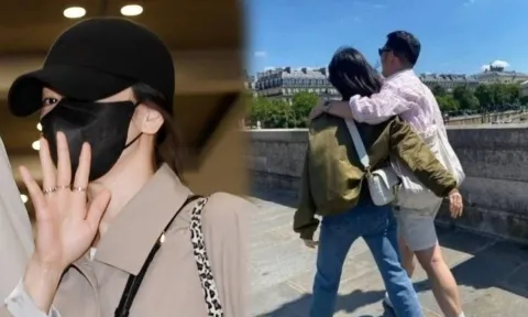 Song Hye Kyo bị soi đeo nhẫn ngón áp út sau khi rò rỉ ảnh ôm ấp trai lạ ở trời Tây