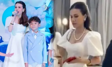 Người con gái mà Ngô Kiến Huy chối bỏ lộ diện bên con trai, 'bộ mặt' sau 11 năm biến cố được rõ