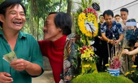 Nghẹn lòng giây phút Quang Tèo tiễn biệt đồng nghiệp, đưa Giang Còi về nơi an nghỉ cuối cùng