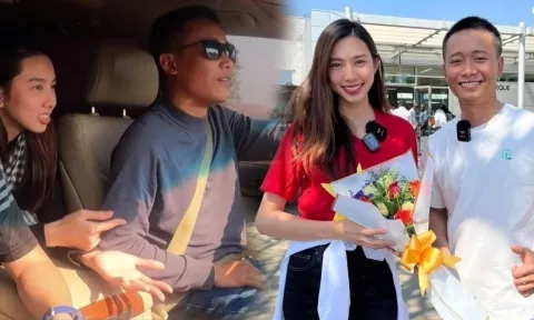 Thùy Tiên hé lộ về mẫu hình lý tưởng, hóa ra chính là Quang Linh Vlog?